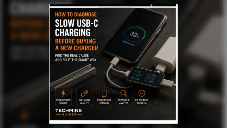 How to Diagnose Slow USB-C Charging Before Buying a New Charger