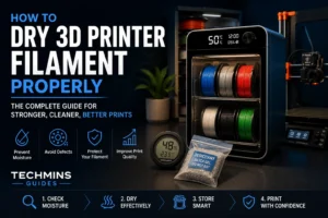 How to Dry 3D Printer Filament Properly: The Complete Guide