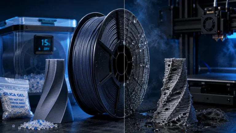 How Moisture Changes 3D Printing Filament
