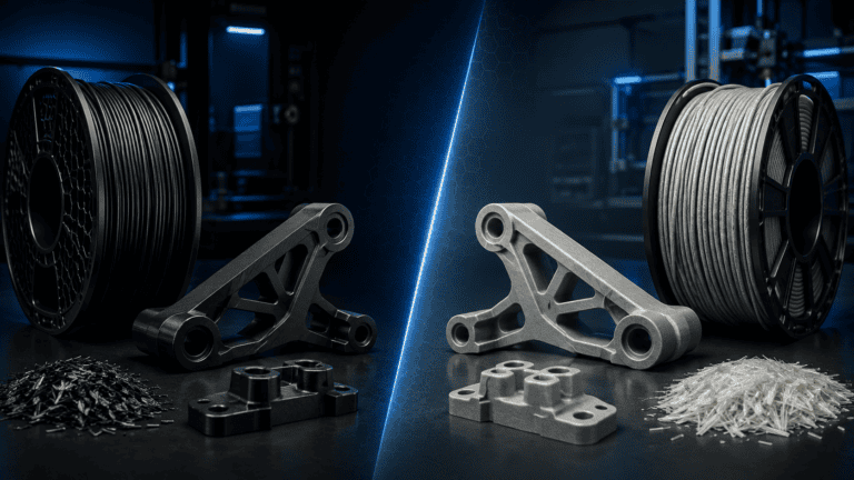 PETG-CF vs PETG-GF: Which Reinforced PETG Is Better?